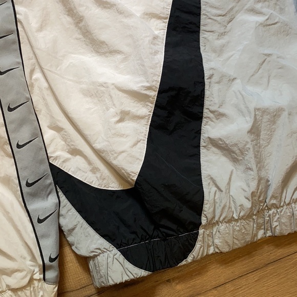 Nike center swoosh quarter zip anorak windbreaker hoodie - Picture 10 of 13